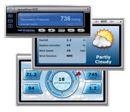 weatherVIC display screens