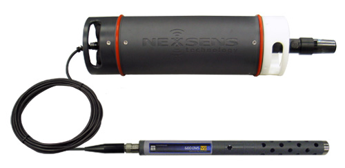 Real-time turbidity measurements are possible with the NexSens TurbidityMonitor system