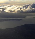 An aerial view of Puget Sound near Seattle (Credit: Liz Lawley, via Flickr)