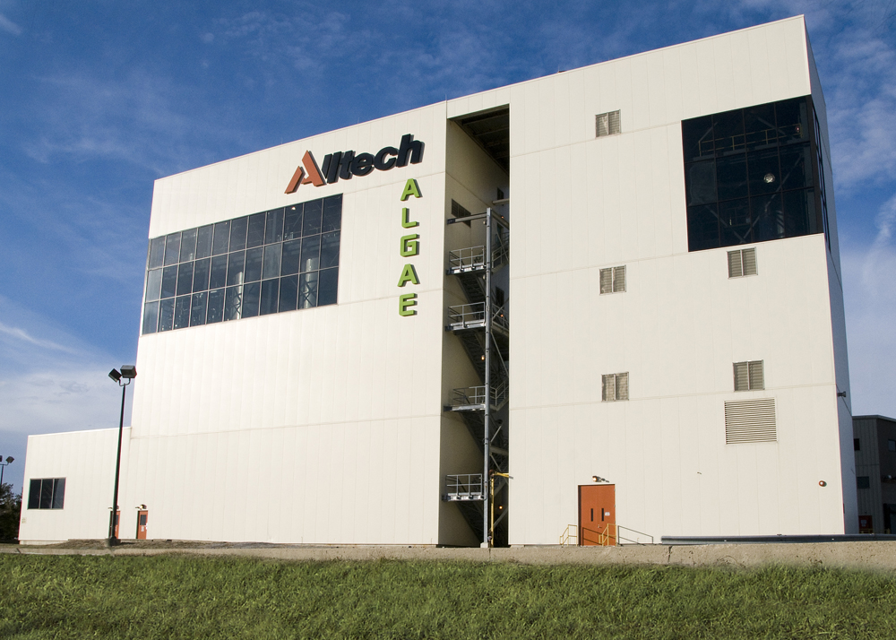 Alltech's Algae Research and Production Facility in Winchester, Kentucky. (Credit: Alltech)