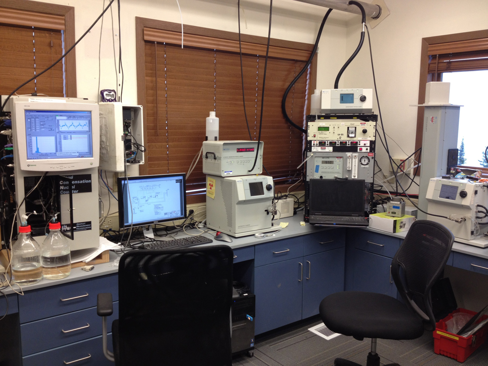 A look inside the lab (Credit: Storm Peak Laboratory)