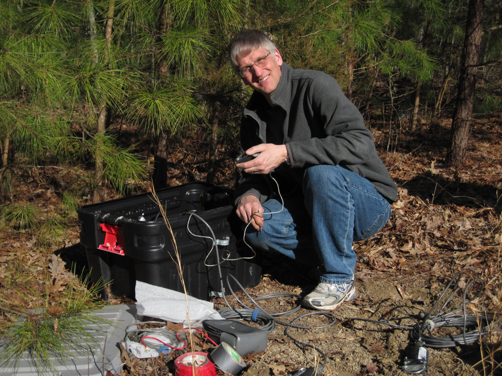 The seismometer network will help researcher better understand events like the 2011 Virginia earthquake that occur away from plate boundaries  (Credit: U.S. Geological Survey)