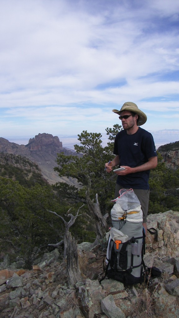 Colin McDonald on a reporting trip to Big Bend National Park (Courtesy: Colin McDonald) 