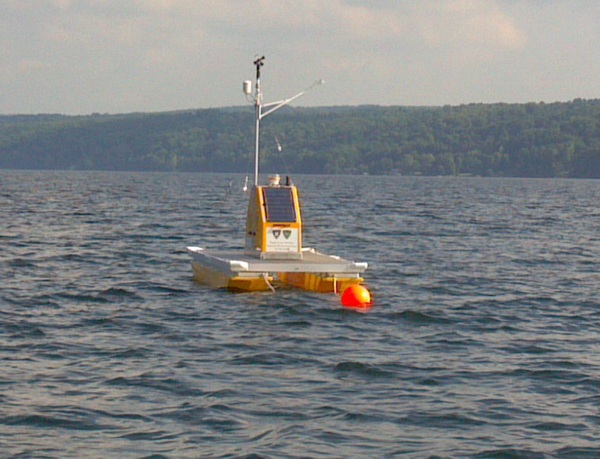 The Owasco Lake water quality data buy launched in March (Credit: Finger Lakes Institute)