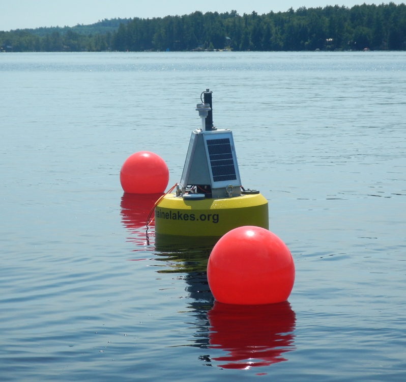 The LEA hopes data from the buoy will reveal characteristics of the lake's stratification patterns. (Credit: Lakes Environmental Association)