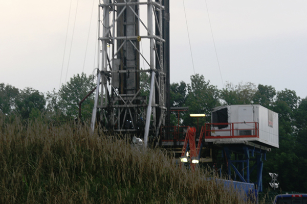 The team collected air quality data from four types of natural gas extraction sites. (Credit: Drexel University)
