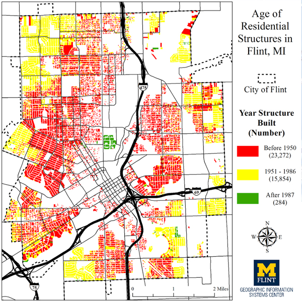 Environmental Monitor Amid Flint Water Crisis Gis Effort Maps