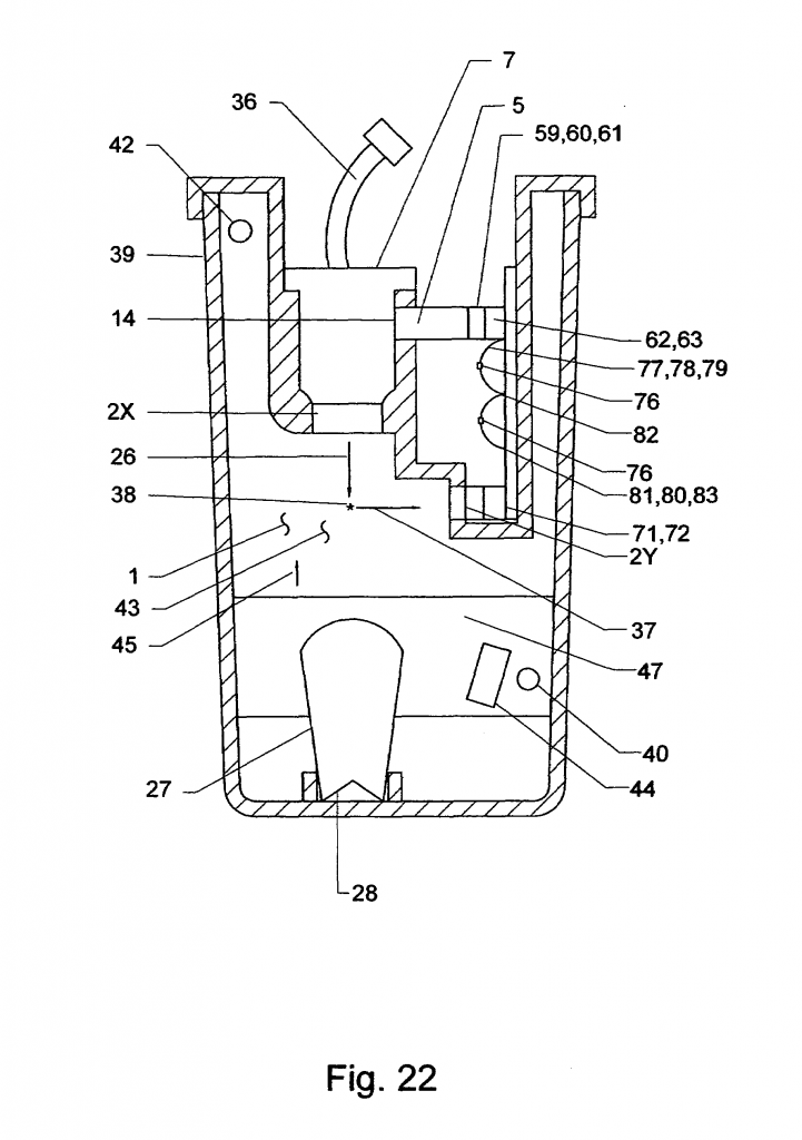 Figure 22 from Mitchell's patent US7659980 B1 for the EPA approved alternate test procedures.