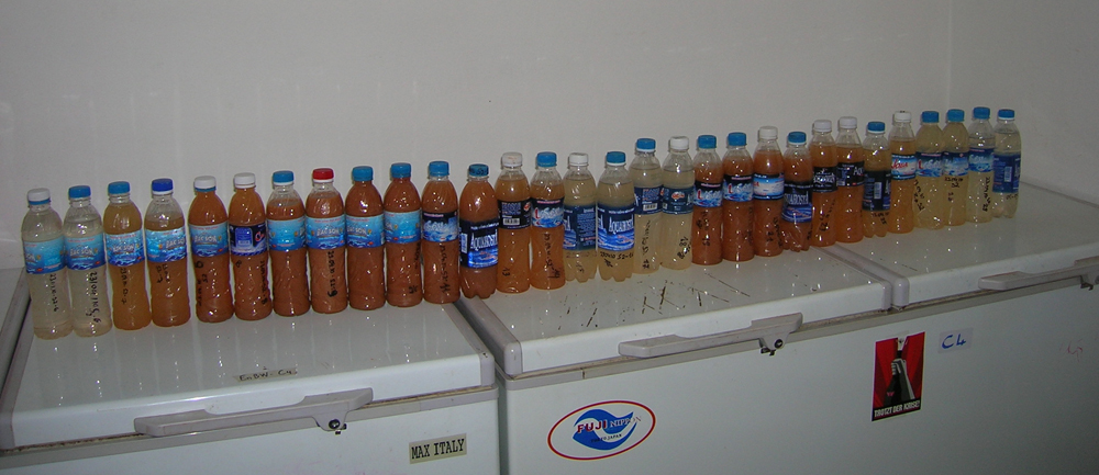 A single rainfall event in Vietnam caused the turbidity to widely fluctuate.