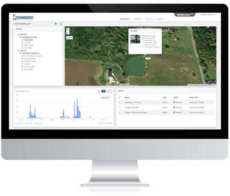 View projects on interactive maps