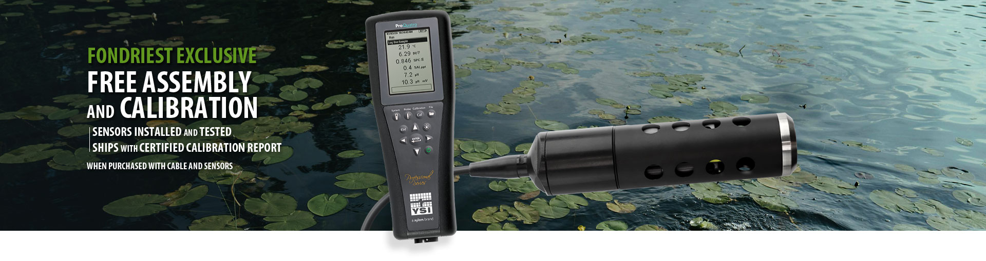 YSI ProQuatro Multi-Parameter Water Quality Meter