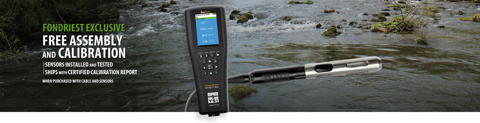 YSI ProSolo Digital Water Quality Meter