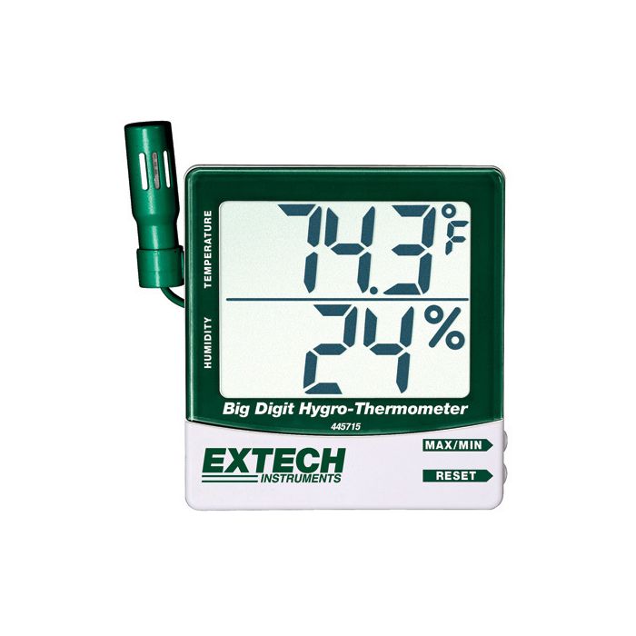 Remote sales hygrometer thermometer