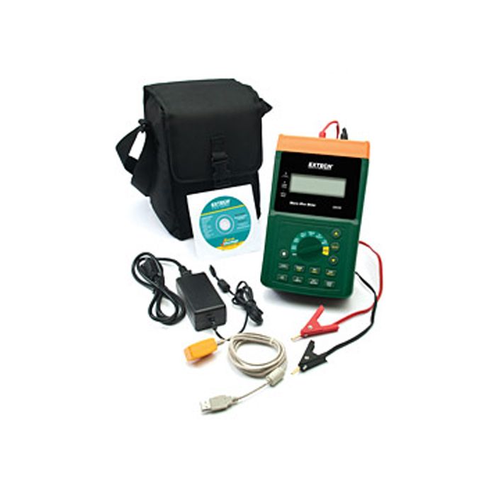 High accuracy, highly accurate, low resistance digital micro-ohmeters