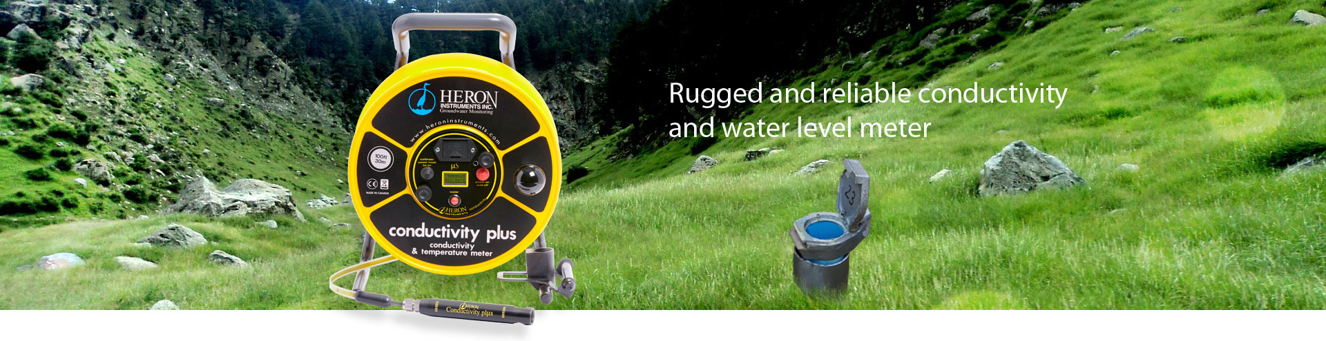 Heron conductivity plus Water Level Meters