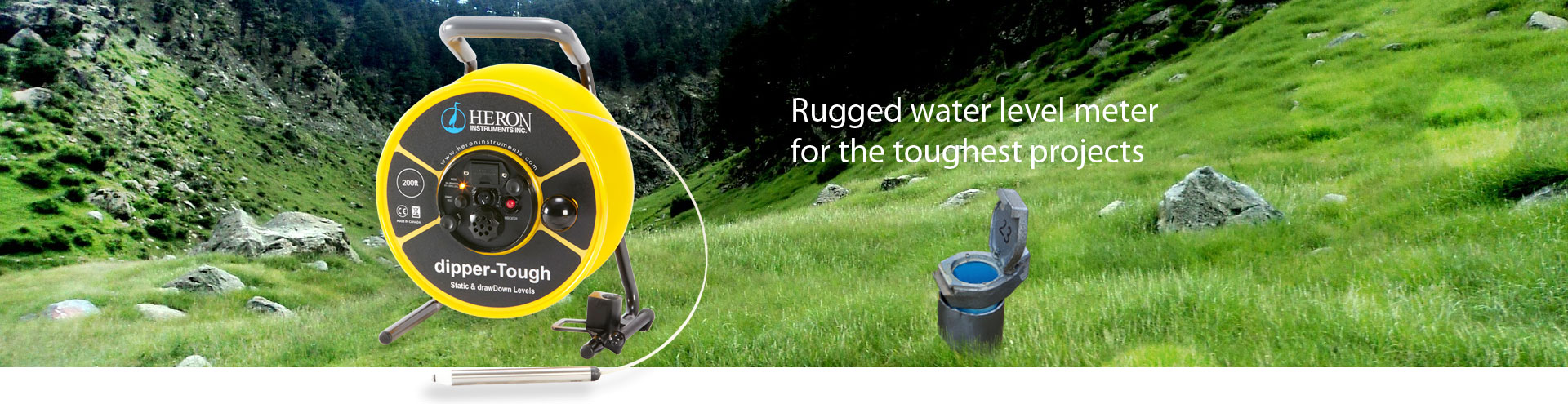 Heron dipper-Tough Water Level Meters