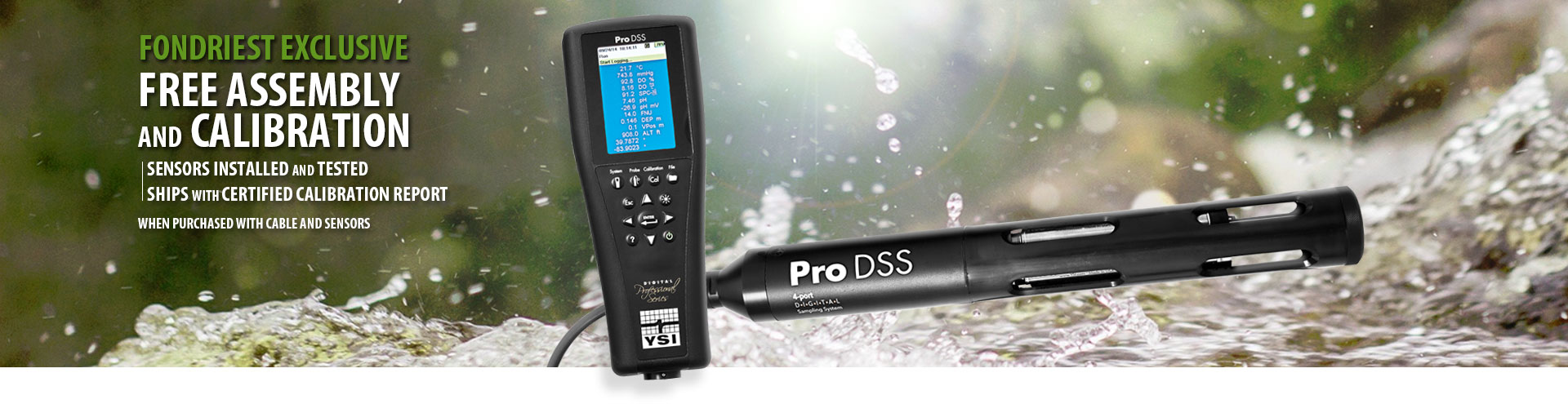 ProDSS Water Quality Meter Rental
