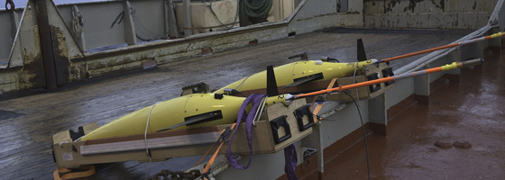 Sea Glider robots developed at University of Washington