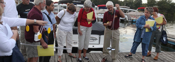 Citizen Lake Awareness and Monitoring volunteers