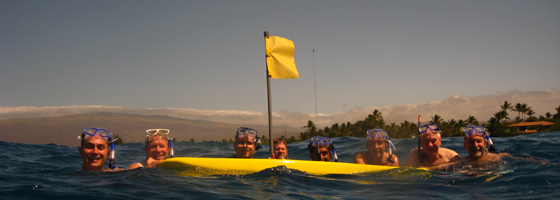 Liquid Robotics CTO Roger Hine and the Wave Glider team float along with the world's first wave-powered marine robot