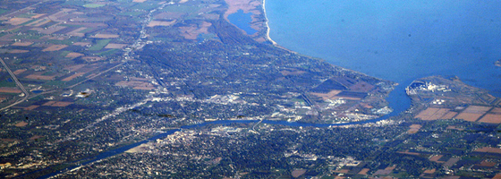 Saginaw River and Bay (Credit: Doc Searls)