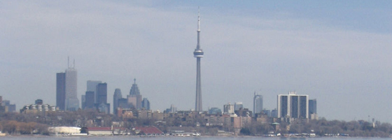 Toronto skyline (Credit: sookie, via Flickr)