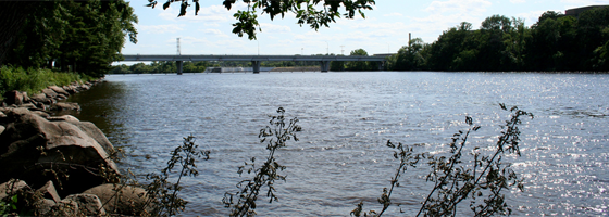 The Mississippi River at St. Cloud (Credit: Rob Evans, by Flickr)