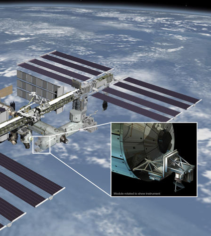 NASA plans to launch a new instrument to the International Space Station in 2014 to help measure ocean surface wind speed and direction, according to a release from the agency. The instrument, named ISS-RapidScat, will help forecast global weather, monitor hurricanes and project the effect of ocean-atmosphere interactions on the Earth’s climate. The instrument will be able to monitor all parts of the world accessible from the space station’s orbit and measure the Earth’s global wind field throughout the day. Wind variances can play a significant function in the formation of tropical clouds and systems, which have a heavy influence on the Earth’s water cycles. The ISS-RapidScat is scheduled to be in operation for two years. Image: Artist rendering of ISS-RapidScat (Credit: NASA/JPL-Caltech/JSC)
