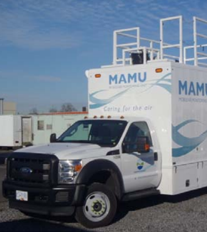 Mobile Air Monitoring Unit (Credit: Metro Vancouver)