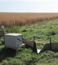 Edge of field monitoring station (Credit: Minnesota Department of Agriculture)