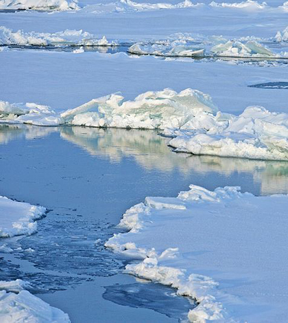 Arctic ice flow (Credit: NOAA Climate Program Office)