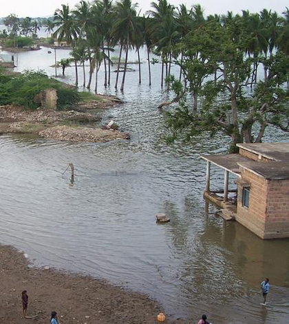 Flooding in India (Credit: Miramurphy, via Wikimedia Commons)