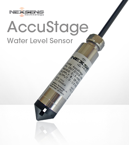 NexSens AccuStage water level sensors