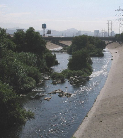 The Los Angeles River (Credit: Wikimedia Commons)