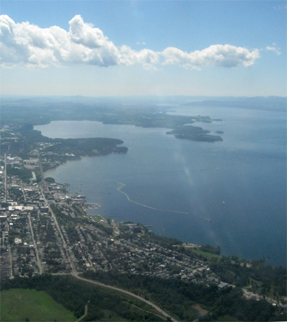 Lake Champlain (Credit: Nicki Dugan, via Flickr)