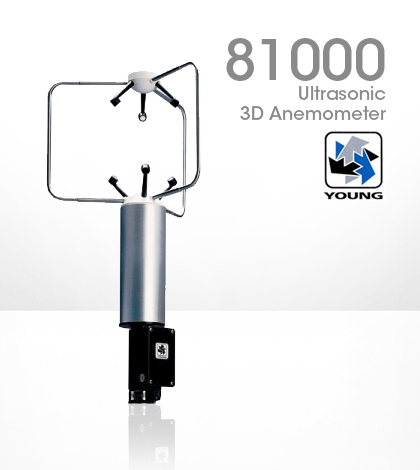 Young 81000 Ultrasonic Anemometer