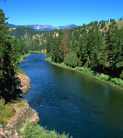 Clark Fork River (Credit: U.S. Bureau of Land Management, via Wikimedia Commons)