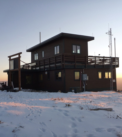 Storm Peak Laboratory sits atop Mount Werner near Steamboat Springs, Colo. (Credit: Storm Peak Laboratory)