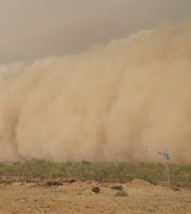 Dust storm in South Australia (Credit: J Kemp, CSIRO)