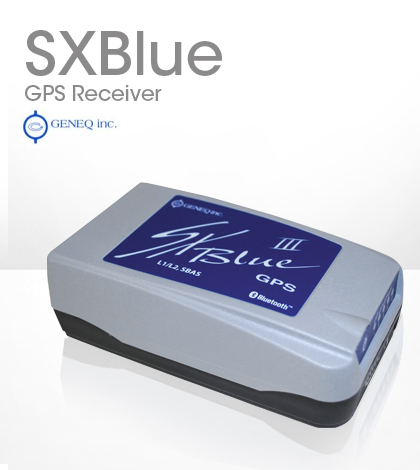 Geneq SXBlue GPS receivers