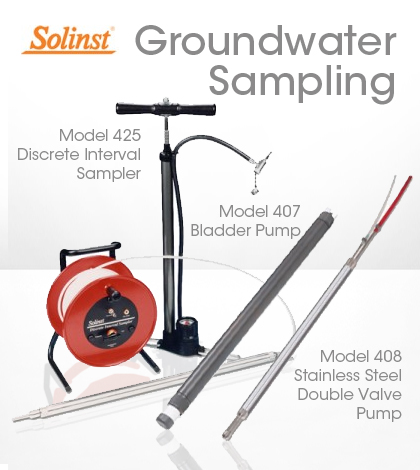 Solinst groundwater samplers