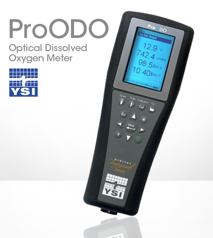 YSI ProODO optical dissolved oxygen meter