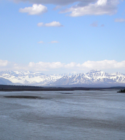 The Susitna River from Denali Highway (Credit: jkbrooks85, via Wikimedia Commons)