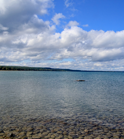 Lake Huron near Oscoda (Credit: stevendepolo, via Flickr)
