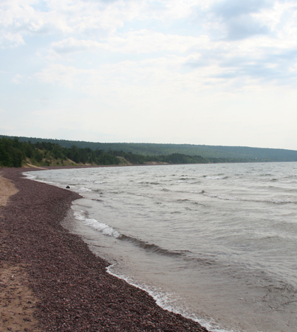 West side of the Keweenaw Peninsula on Lake Superior (Credit: Steven Isaacson, via Flickr)