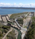 Construciton underway on the Folsom Dam Auxiliary Spillway project (Credit: U.S. Army Corps of Engineers)