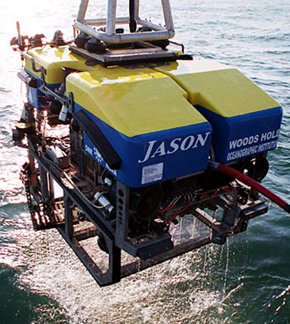 The Jason ROV (Credit: Woods Hole Oceanographic Institution)