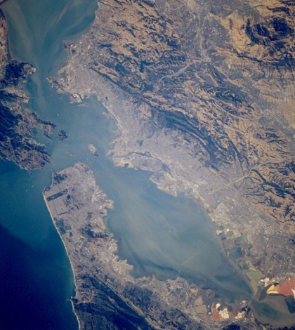 San Francisco Bay estuary (Credit: NASA, via Wikimedia Commons)