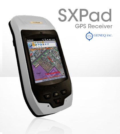 SXPad Pro handheld GPS receiver