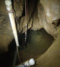 Water quality monitoring setup in a Virginia cave (Credit: Wil Orndorff)